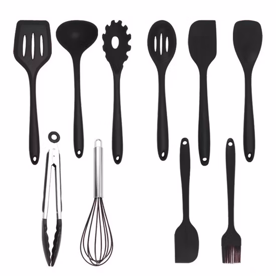 Los utensilios de cocina BPA de la cucharada del silicón de la categoría alimenticia liberan el aislamiento de calor